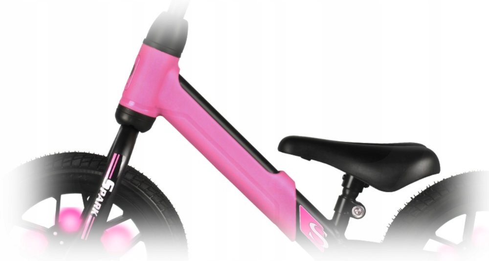 Balansinis dviratukas QPLAY Spark Pink Rėmas plienas