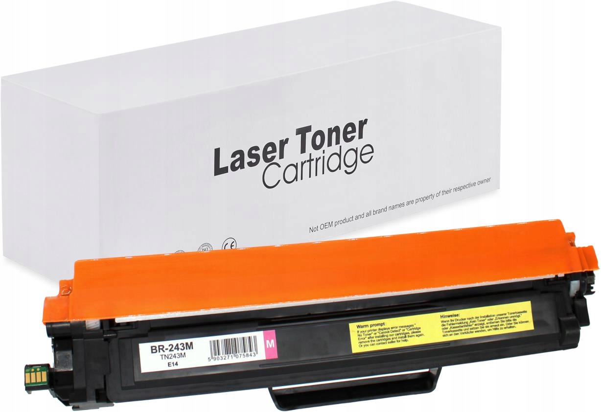 Toner BR-243M do Brother TN-243M HL-L3210CW DCP-L3510CDW Purpurowy 1k