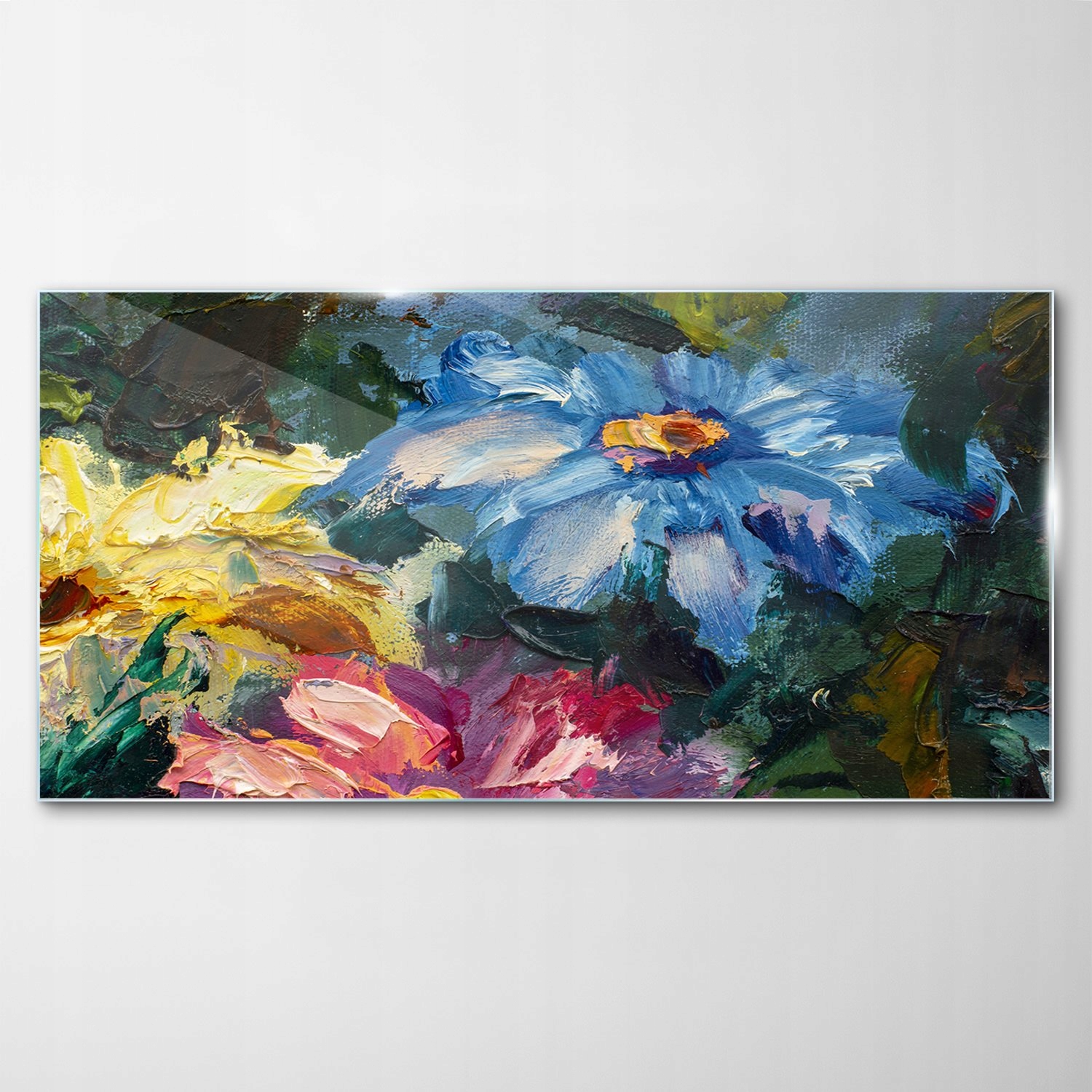 

Obraz na Szkle Dekor Kwiaty Claude Monet 120x60