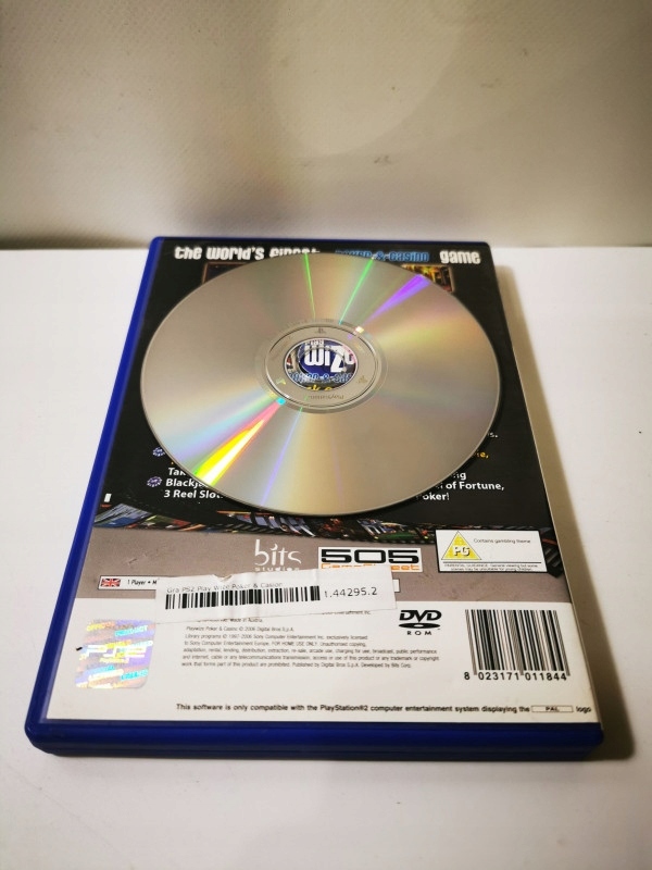 Gra PS2 Play Wize Poker & Casino Platforma PlayStation 2 (PS2)
