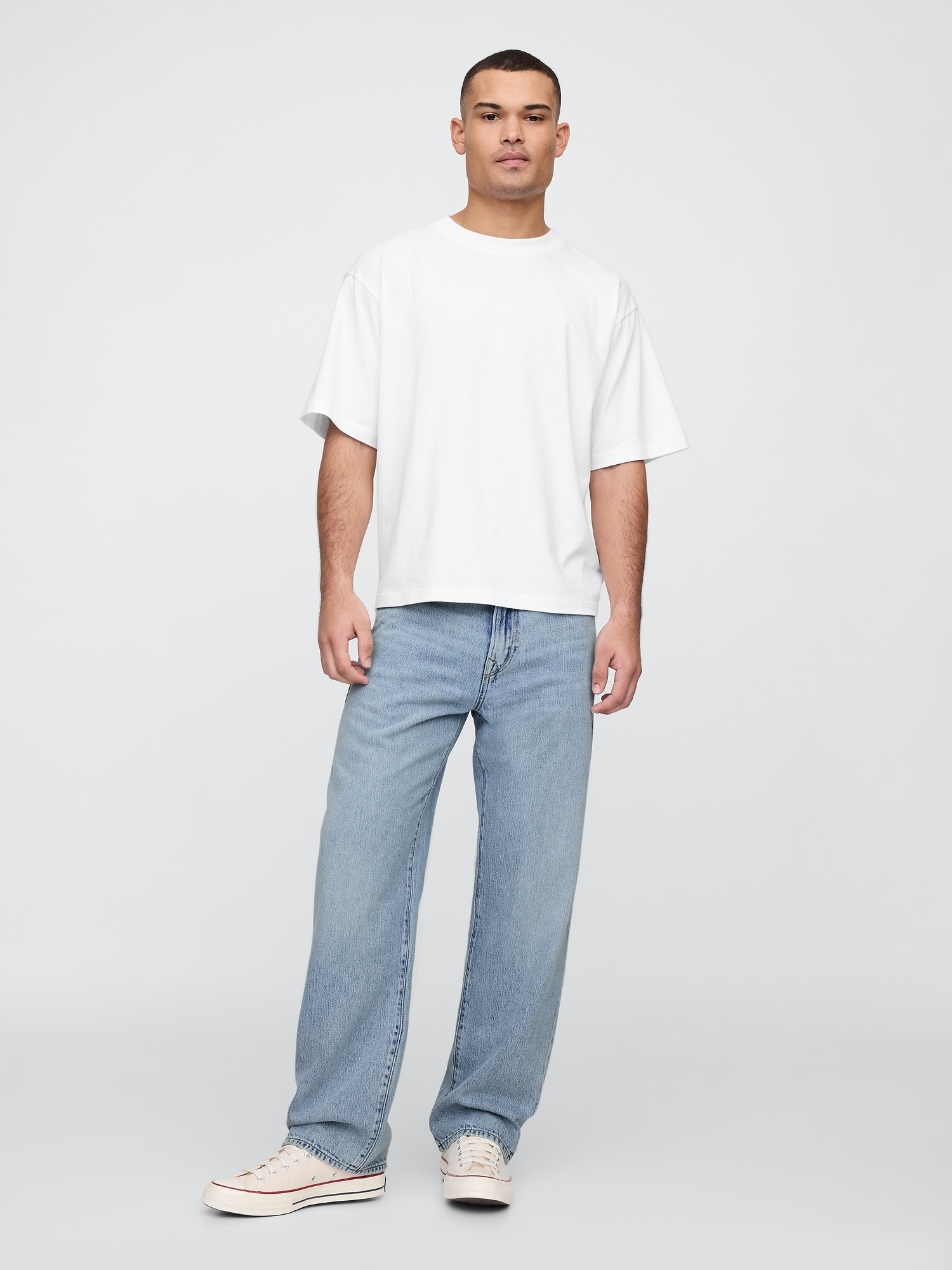 Gap Džíny Relaxed SuperSoft