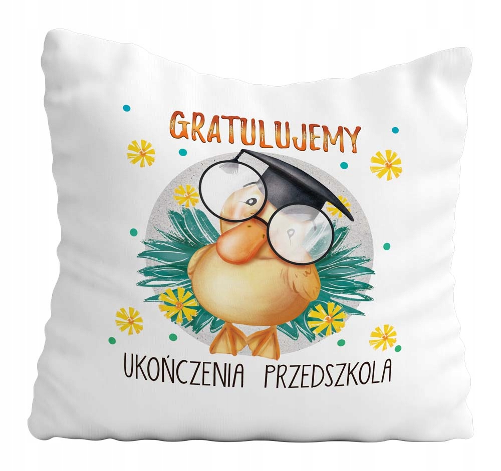 

Poduszka Koniec Roku Przedszkola Kaczuszka