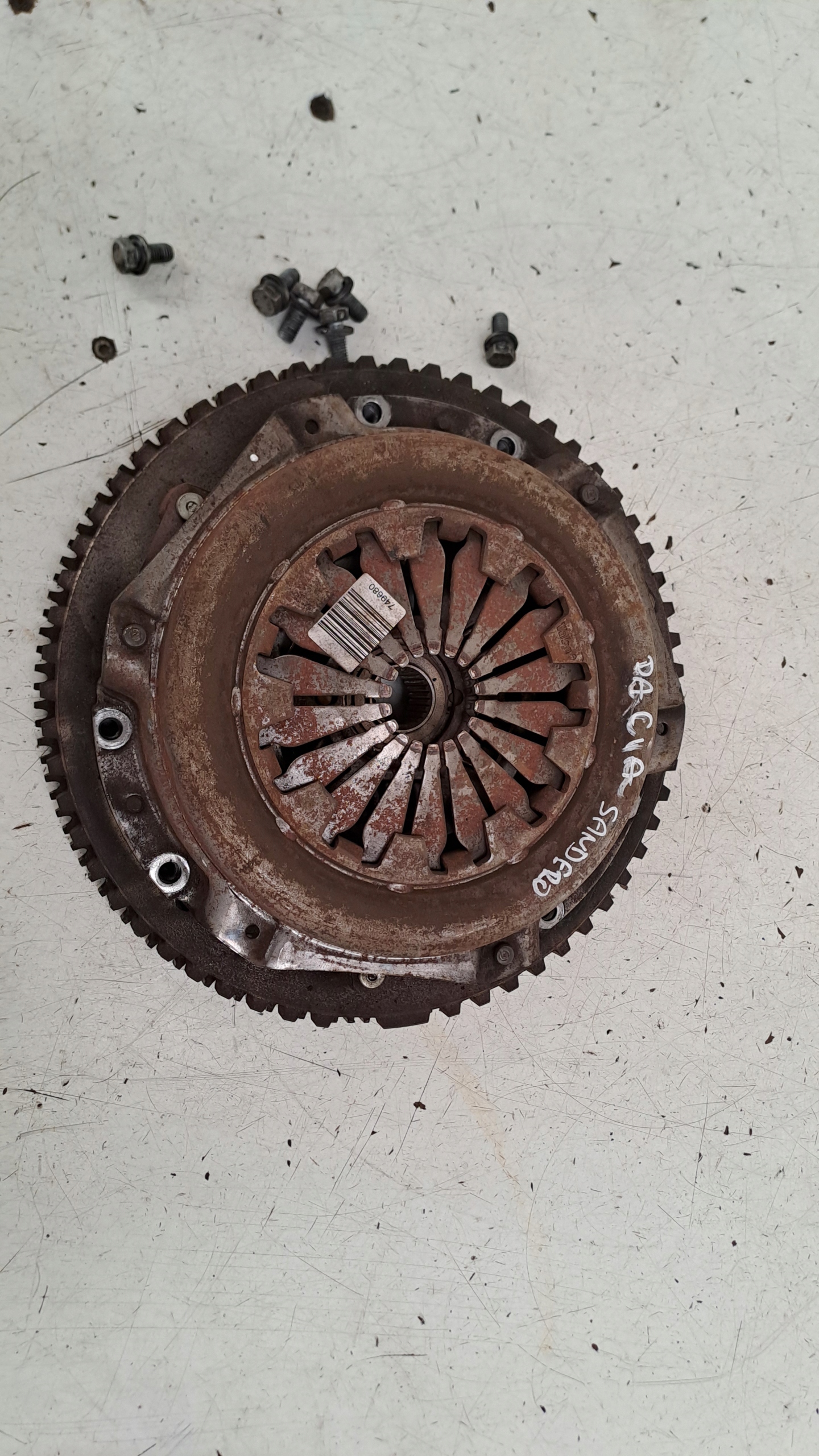 clutch 1,2 16V Dacia Sandero