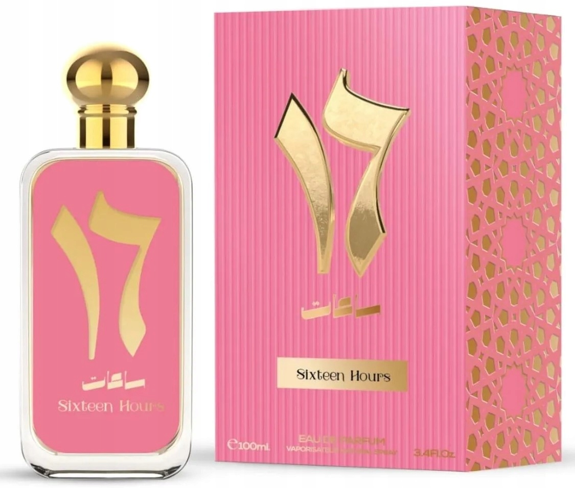 Arabské Parfém Sixteen Hours Parfémovaná voda 100 ml Edp Spray
