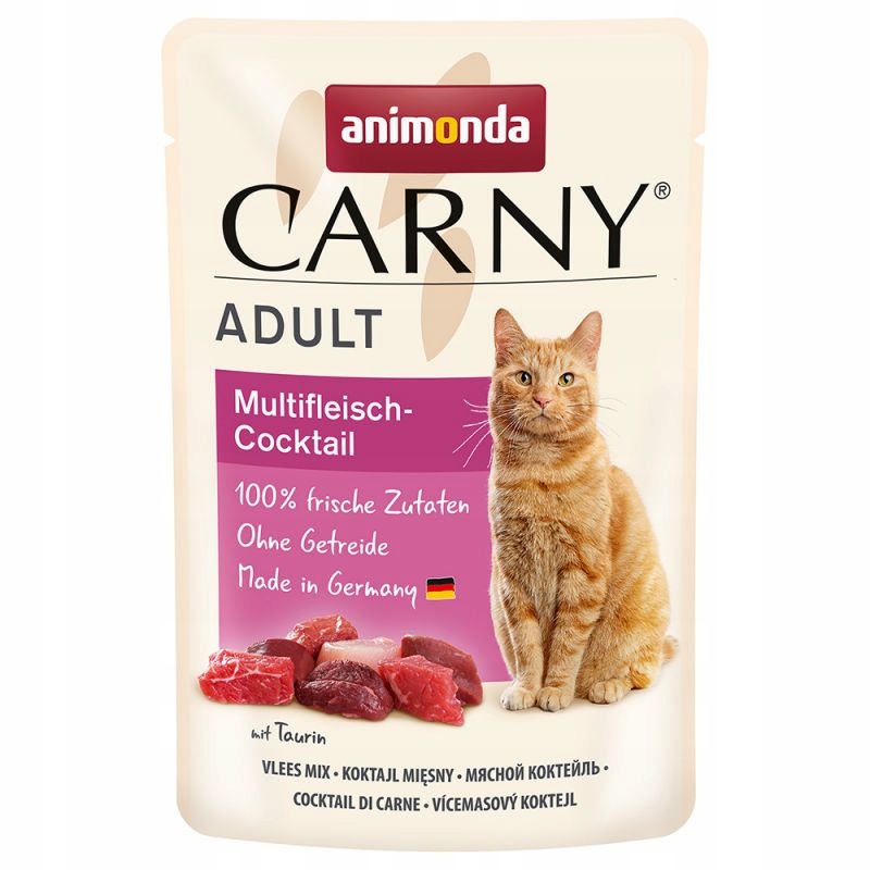 5x Animonda Carny Adult Mix masový kapsička 85 g