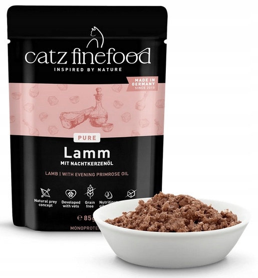 Catz Finefood Purrrr N.111 Jehněčí Set Kapsička 16x85 g