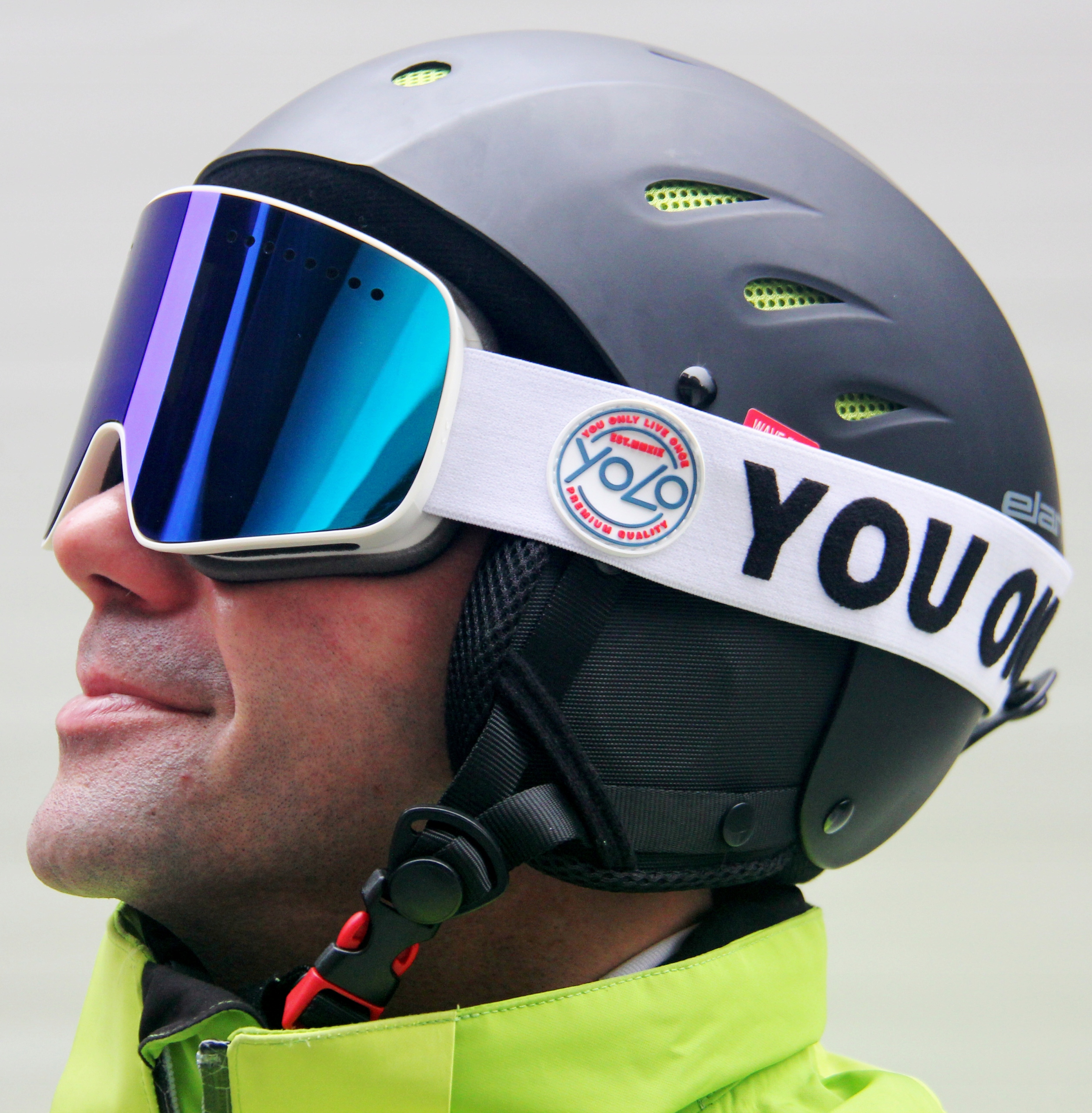 GOGLE NARCIARSKIE POLARYZACYJNE YOLO ZESTAW HIT 2 SZYBY NIEBIESKIE ANTI FOG Model YOLO SNOW ICE