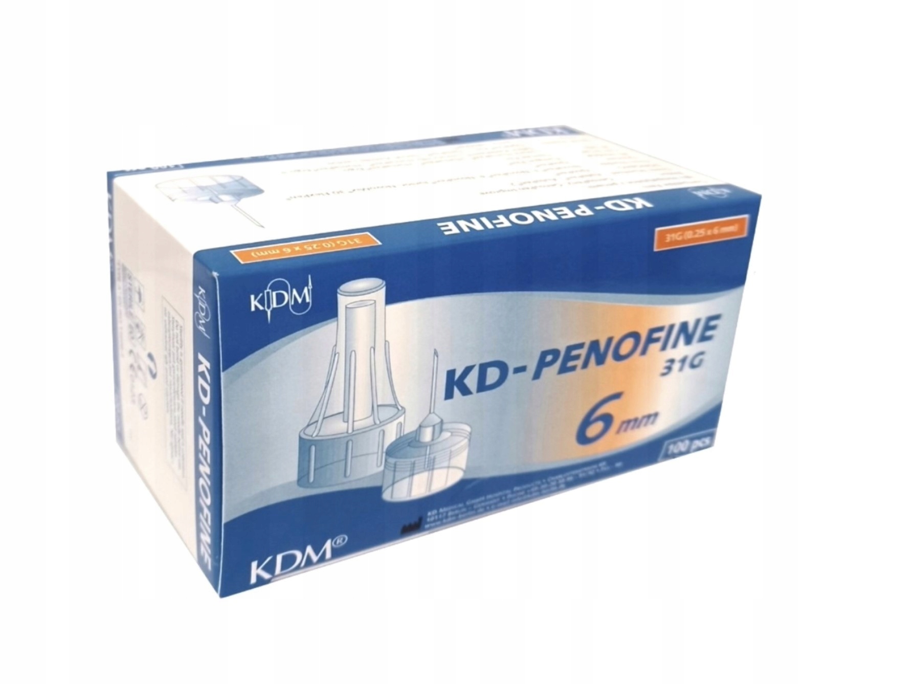 

Igły Do Penów Igła Do Pena 31G 0,25x6mm 100szt