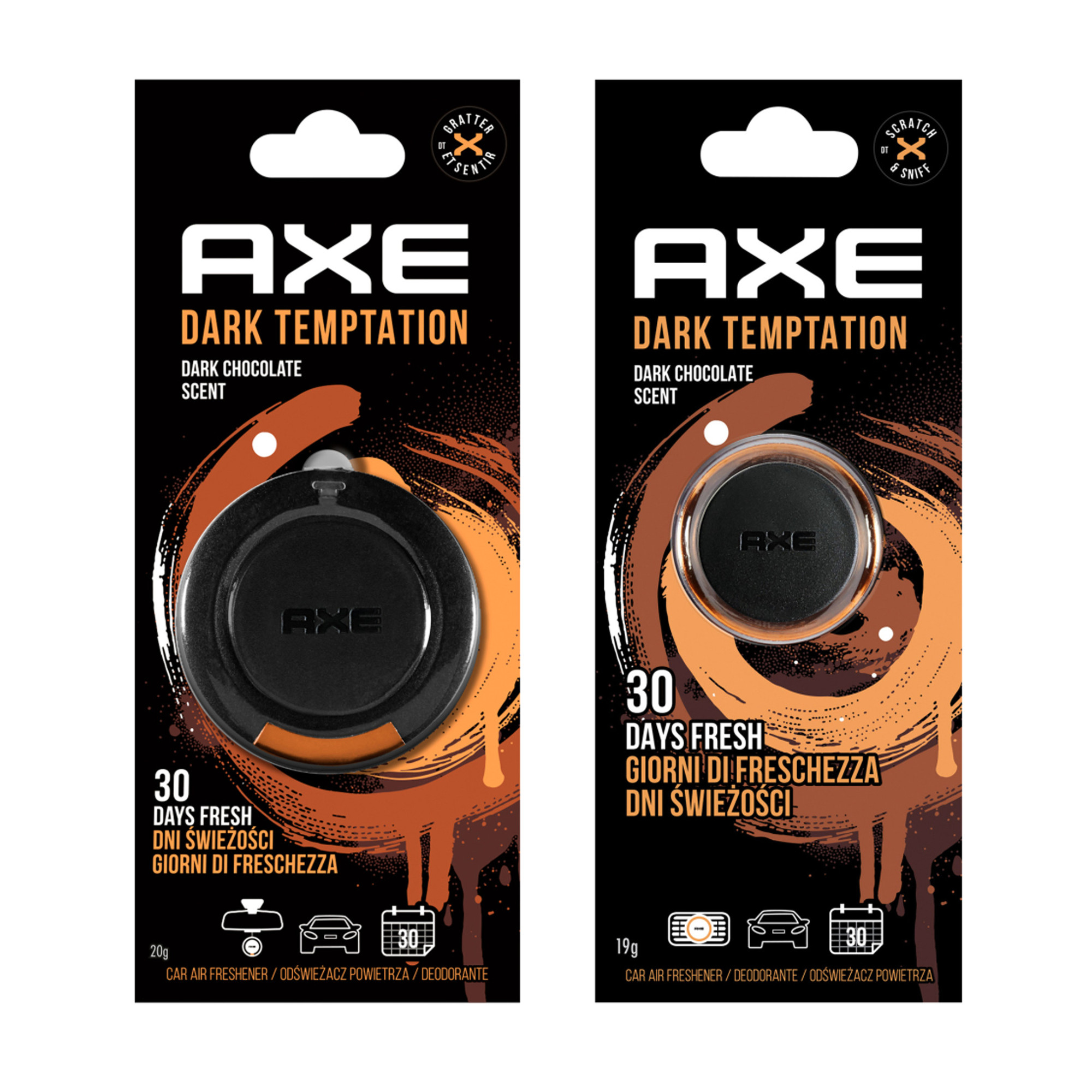 

Axe Dark Temptation Zestaw Zapachów Do Auta