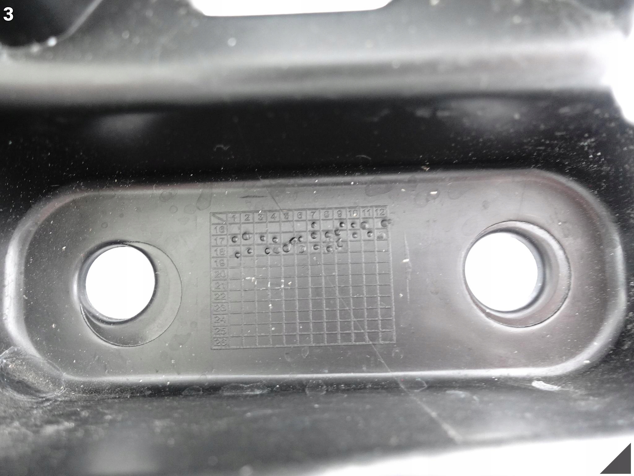 PEUGEOT 5008 II 2 17- bumper holder bracket console support left rear part