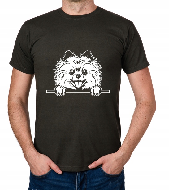 

koszulka Szpic Miniaturowy Pomeranian Pies prezent