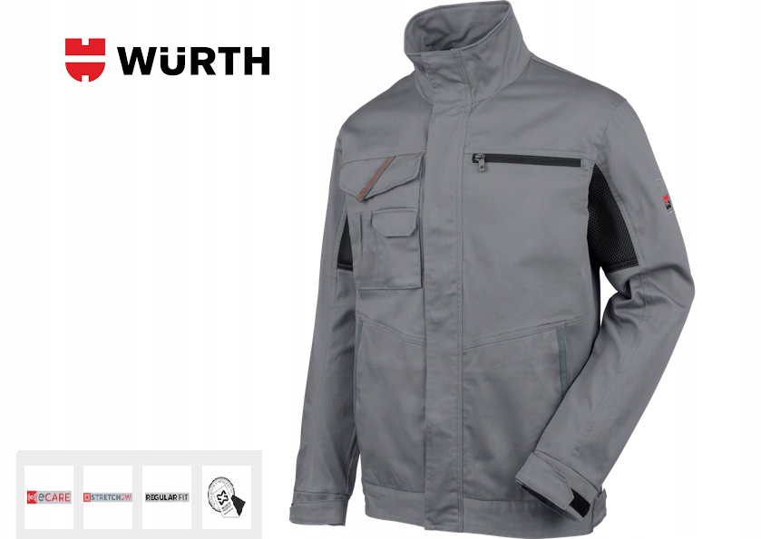Bluza Robocza Wurth.stretch X Grey R.xl