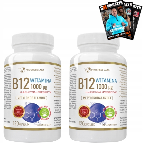 METYLKOBALAMIN VITAMIN B12 1000µg 2x120k VEGÁN