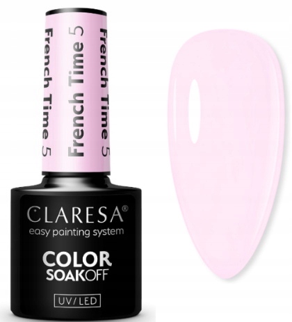 LAKIER HYBRYDOWY CLARESA FRENCH TIME nr 5