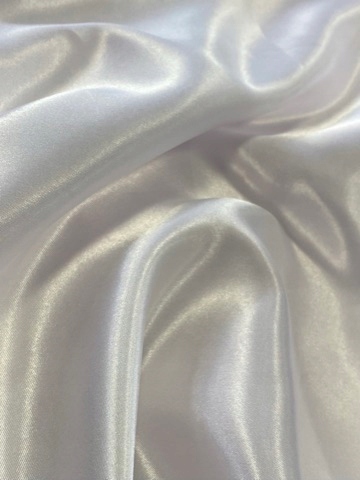 АТЛАСНАЯ ТКАНЬ ГЛАДКАЯ АТЛАС БЕЛЫЙ