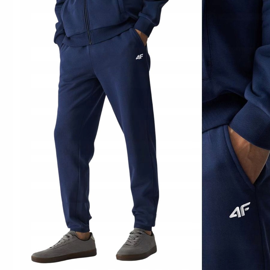 Spodnie Męskie 4F Dresowe Sportowe Joggery Dresy Na Co Dzień