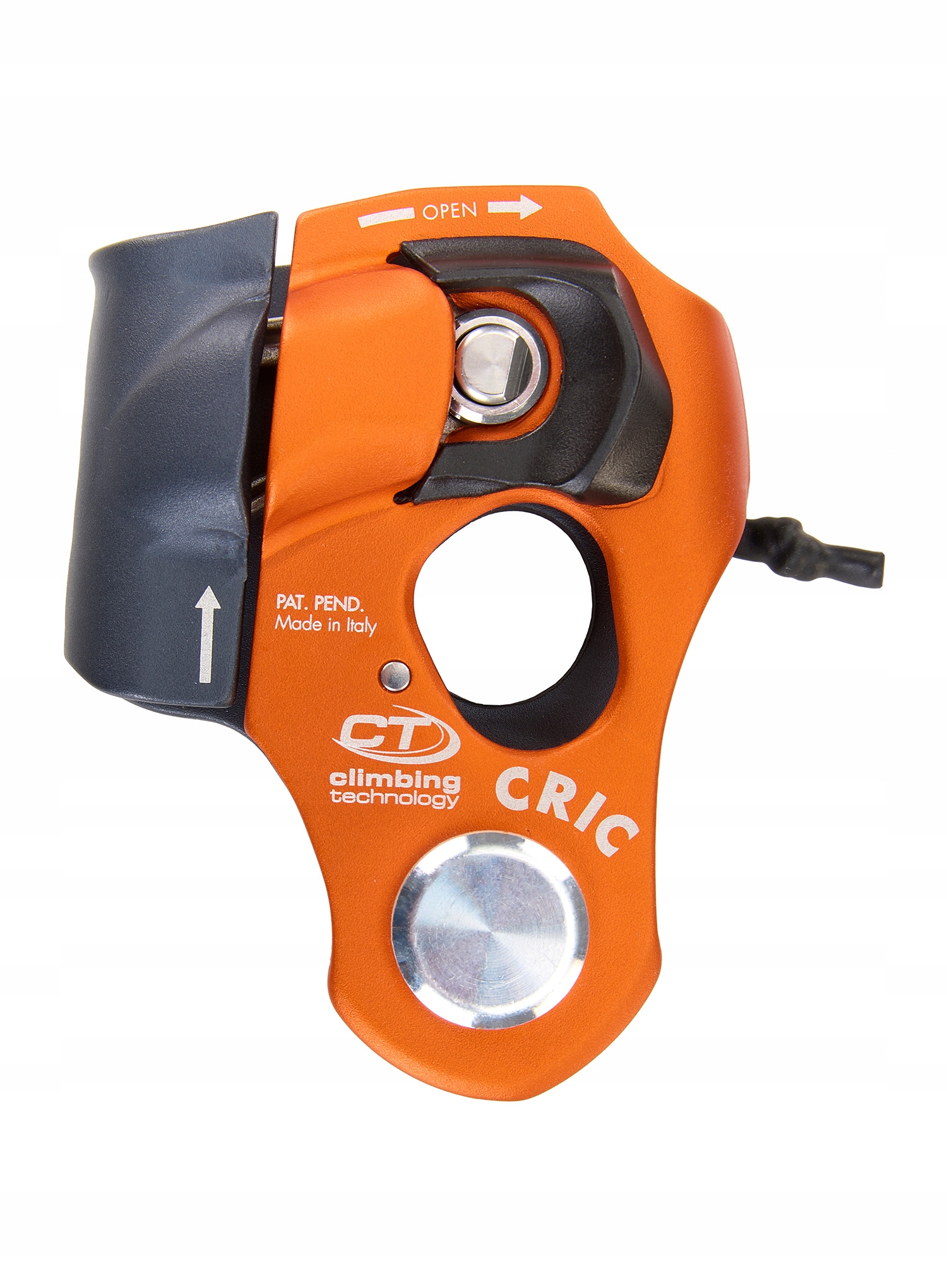 Upínací zařízení Climbing Technology Cric antracitová/oranžová barva