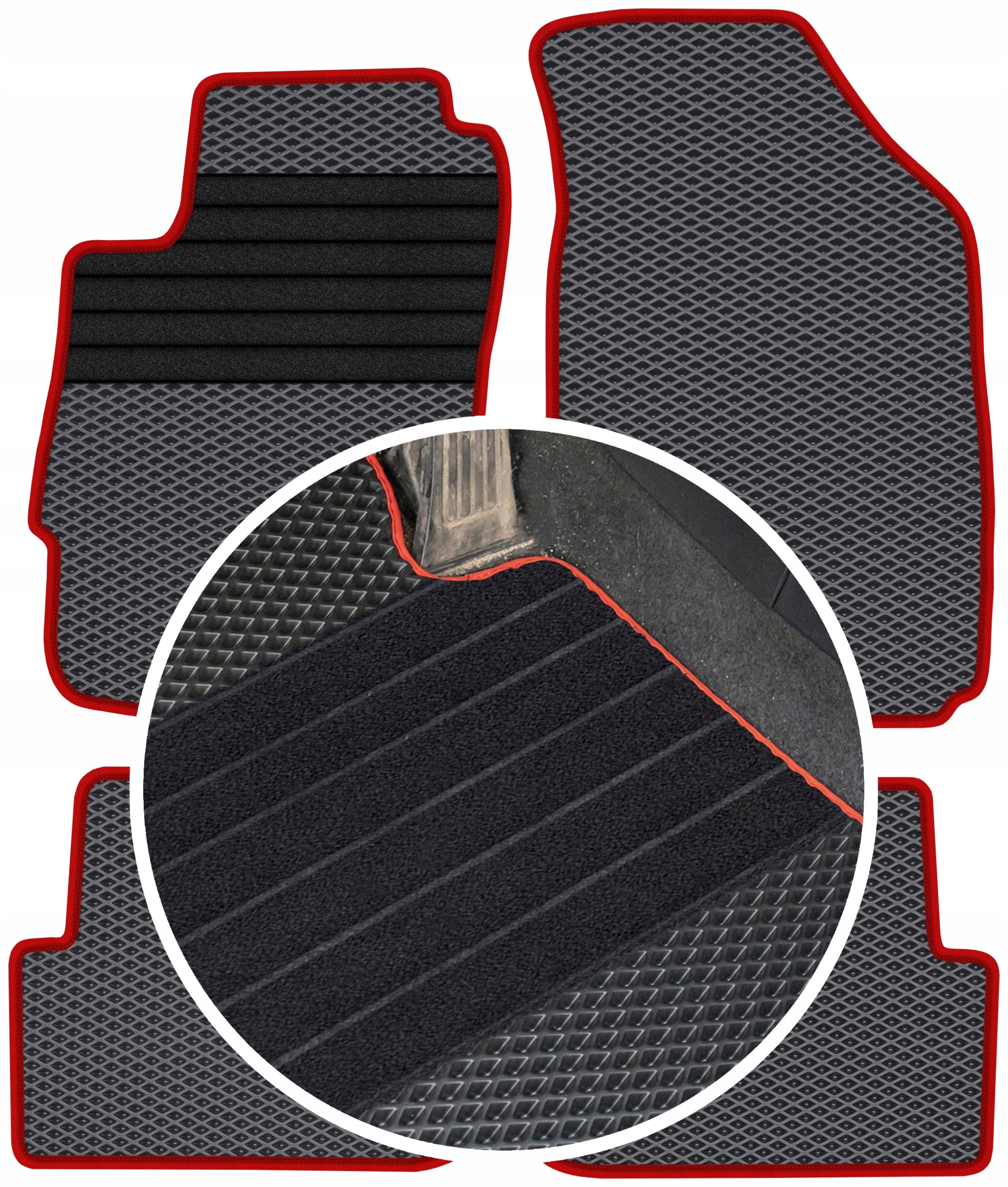 Chevrolet Aveo III 2011-2014 Gumové rohože do auta Eva Eternity