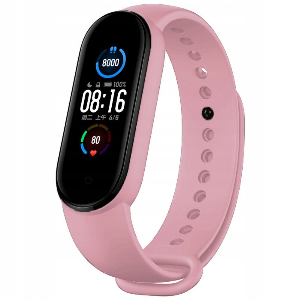

Opaska Zamienna Pasek Do Xiaomi MI Band 5 J. Róż