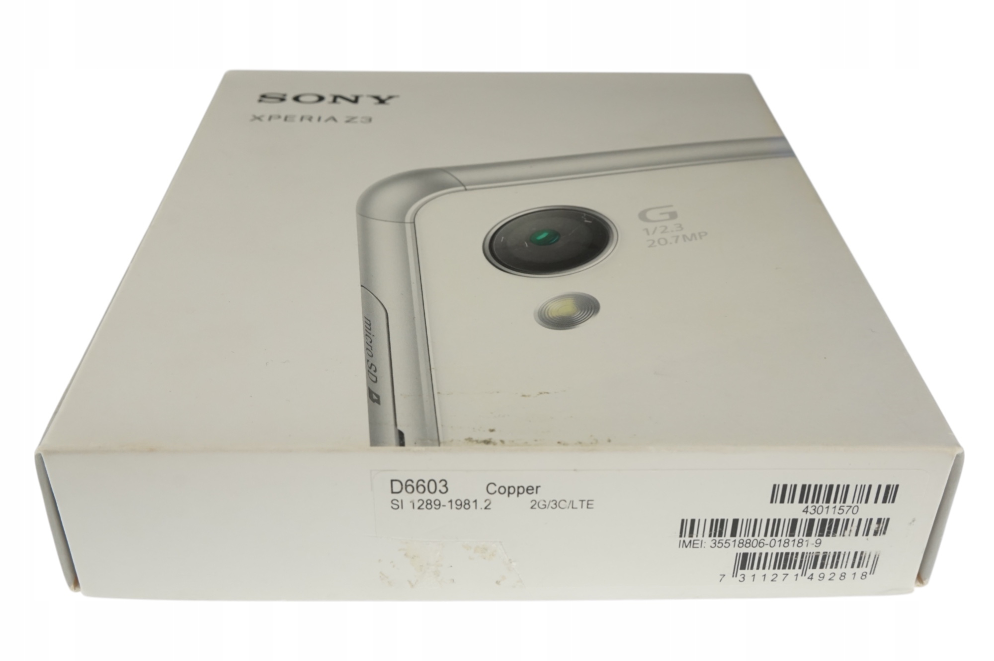 Смартфон Sony XPERIA Z3 3 ГБ / 16 ГБ 4G (LTE) коричневый