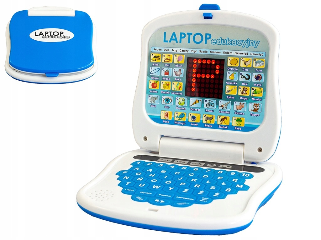 

Laptop edukacyjny dla dzieci komputer 5 programów