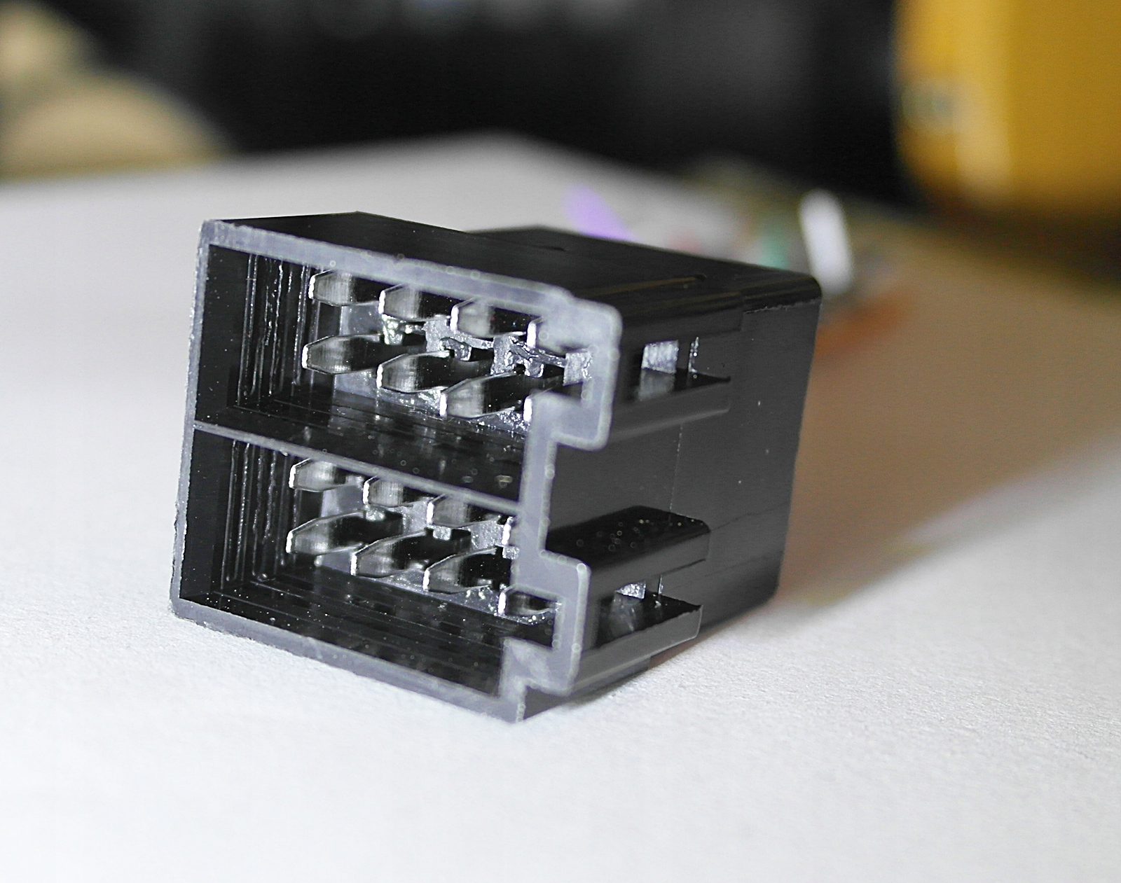 Gniazdo Prądowe Głośnikowe Radio Samochodowe 2xISO Producent inny