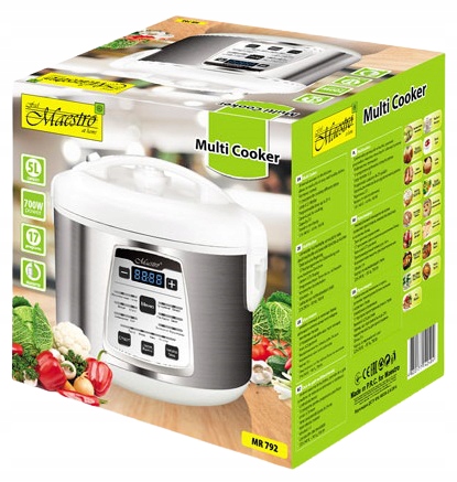MR792 Mmulticooker garnek elektryczny szybkowar 17 programów 5L 700W Model MR-792