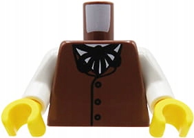 

Lego tors figurki brązowa kamizelka na guziki