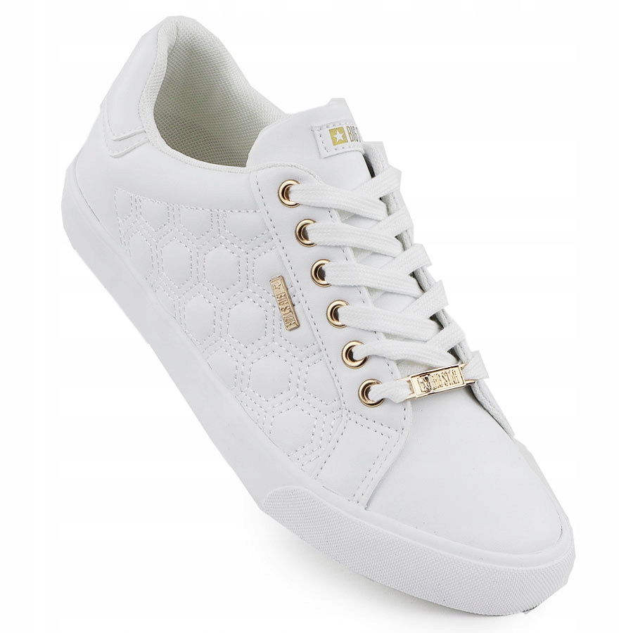 Dámské tenisky z ekokůže bílé Big Star RR274322 38