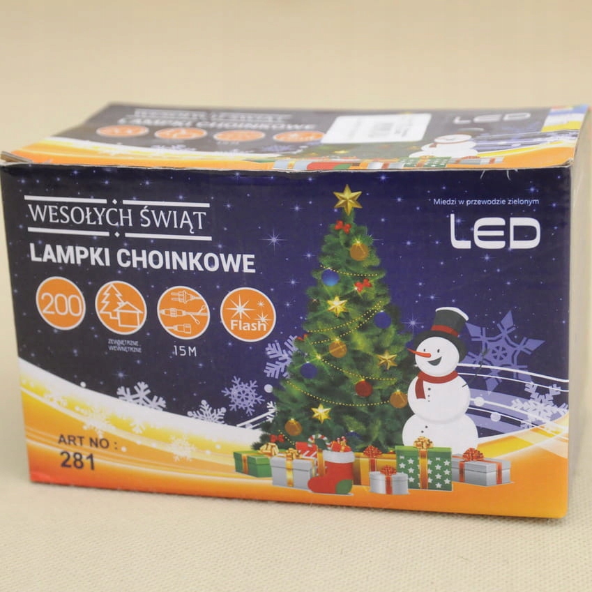 

Lampki 200 Led 16m