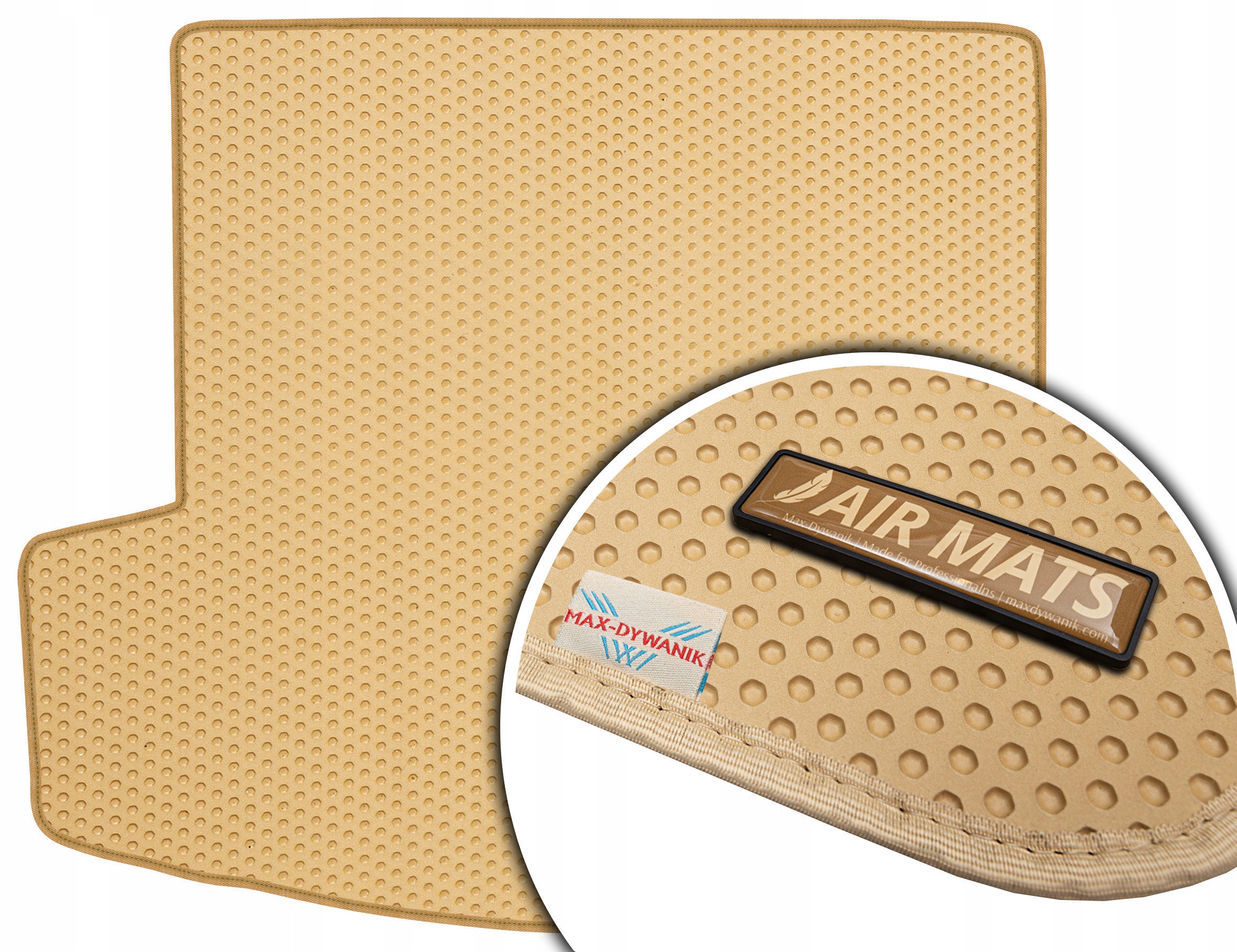 Chevolet Captiva I Suv 2006-2010 Béžová rohož do kufru Eva Air Mats