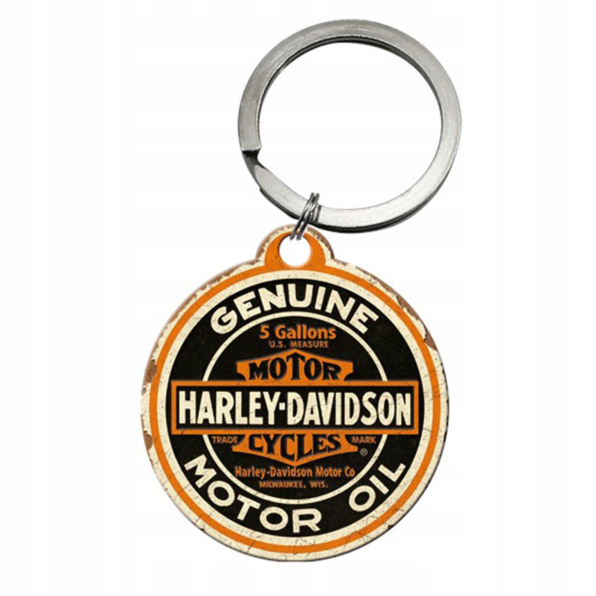 Brelok Harley Davidson Genuine Motor Nostalgic Art 48053