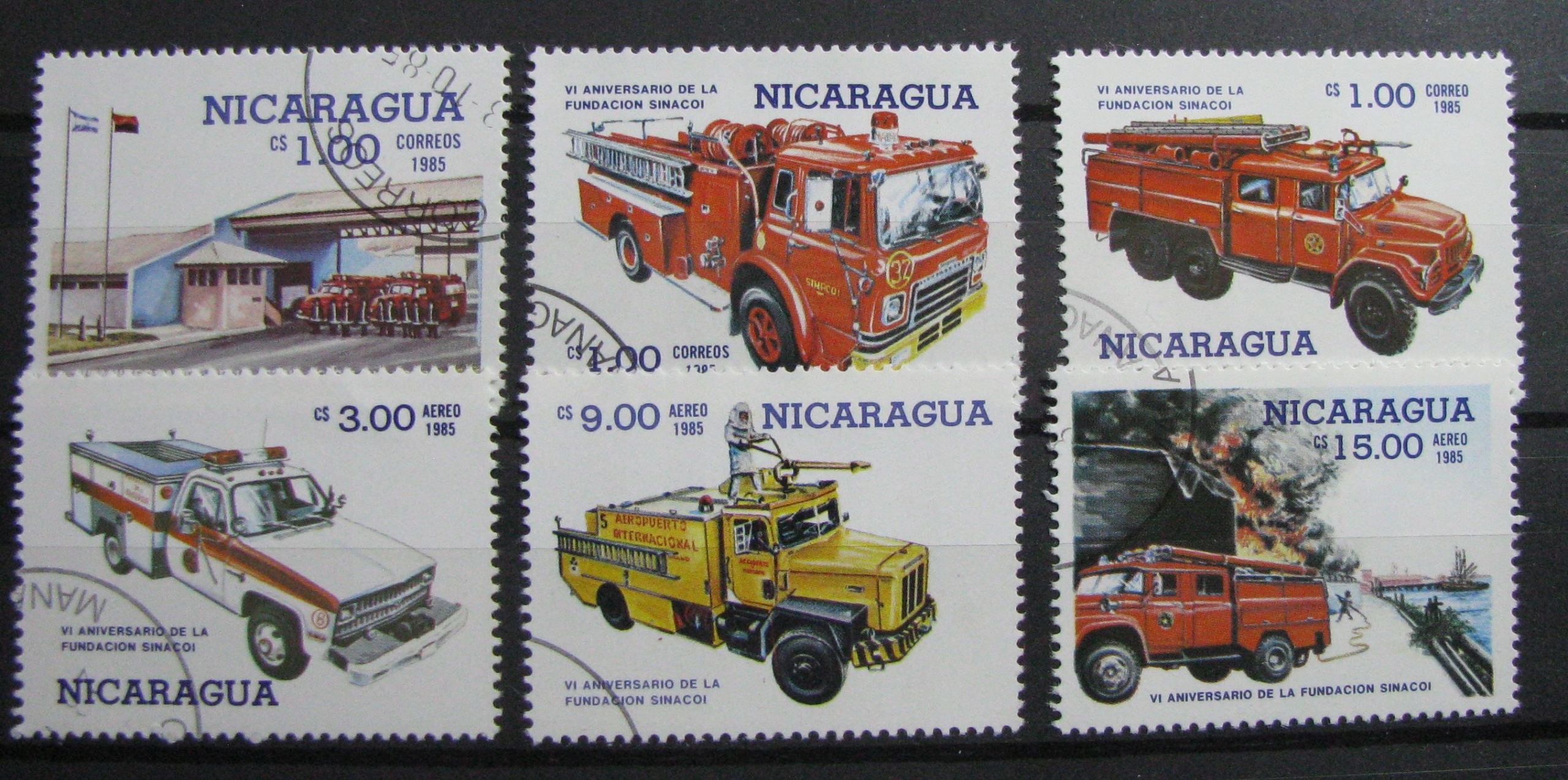 NIKARAGUA - Mi 2614-2619 I