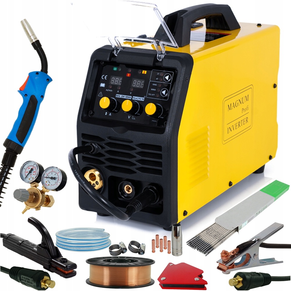 Spawarka Migomat Inwertorowa Magnum Mig 204 Mma 230V 200A Igbt Tig