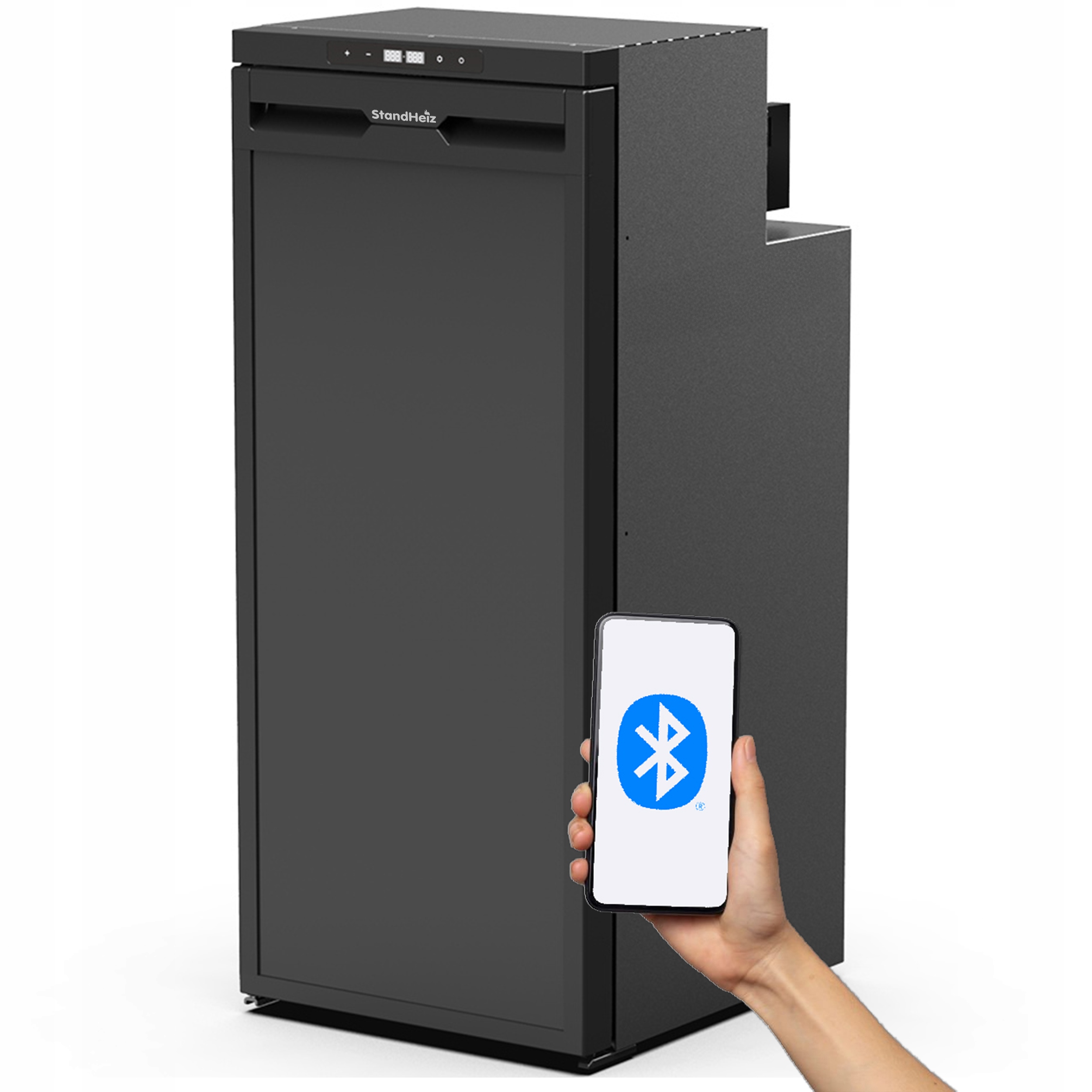 Lodówka Turystyczna 90L Standheiz 12V 24V Kompresorowa Do Kampera Mrozi -20