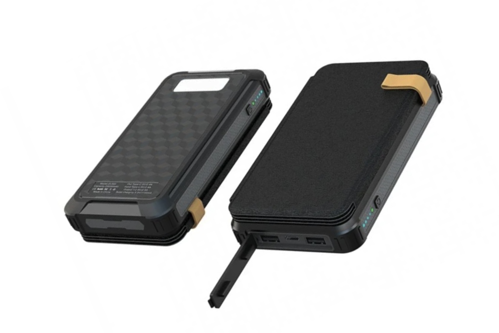 Bot Solárna powerbanka SP6, 5 panelov, 25000 mAh, čierna