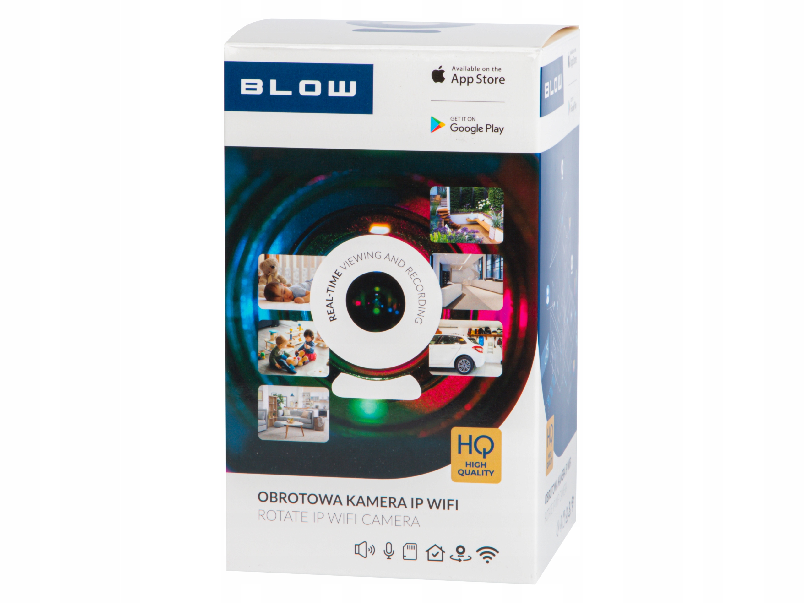 Kamera BLOW WiFi wewnętrzna obrotowa 2MP SD PTZ Producent Blow