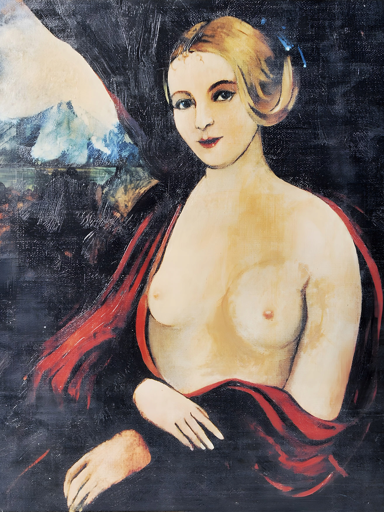 

Obraz Van Klomp Upadła Madonna z wielkim cycem