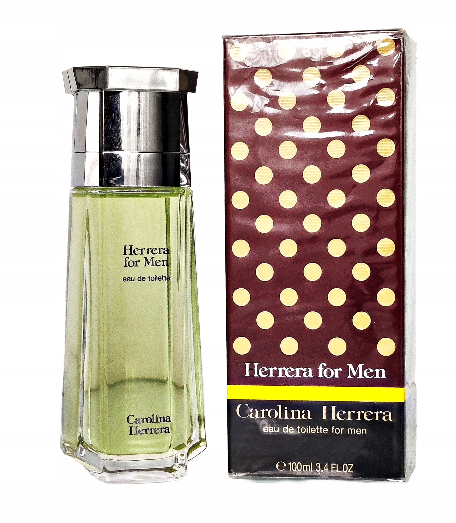 Herrera For Men Eau De Toilette Splash Wczesne Wydanie 1994 Unikat