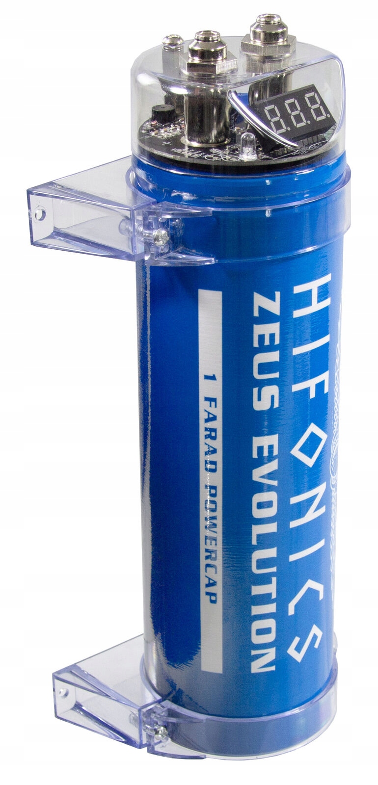 Hifonics ZXE1000 kondenzátor 1F 1Farad pre automobilový zosilňovač