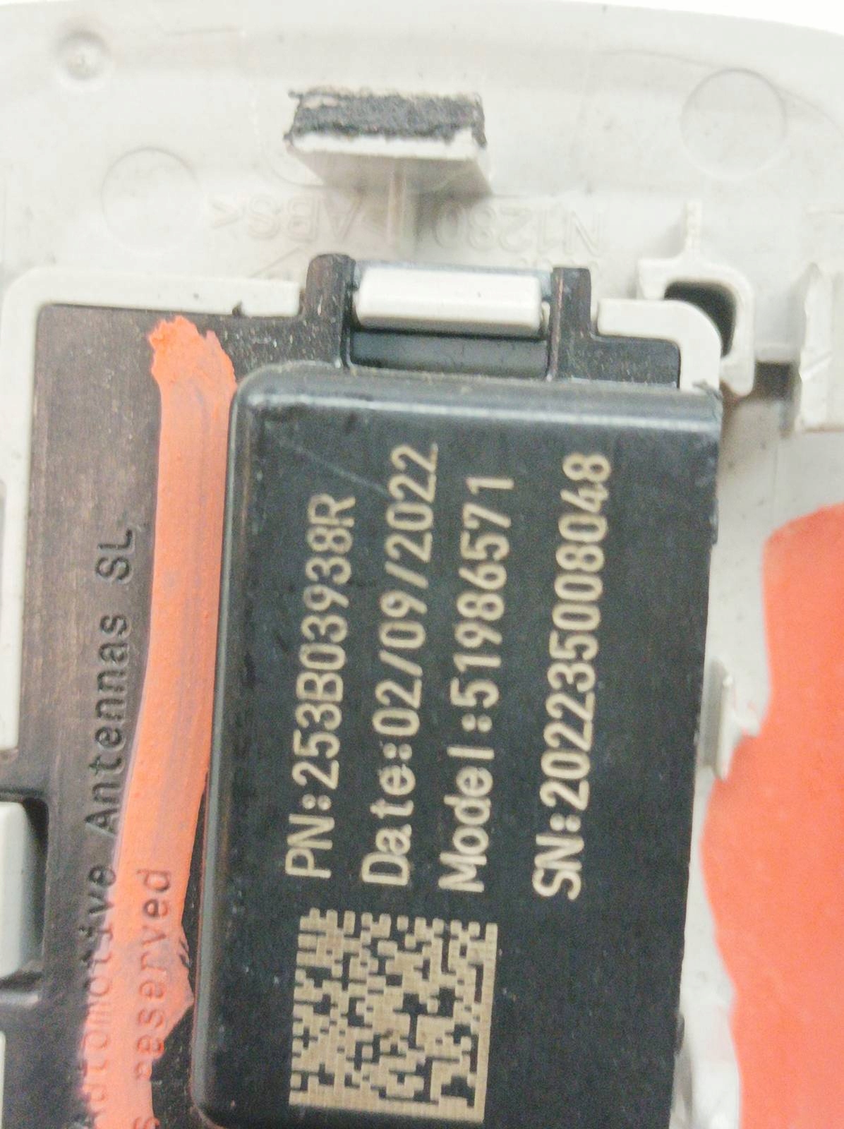 switch SOS 253B03938R Dacia Sandero III ( 2020- )