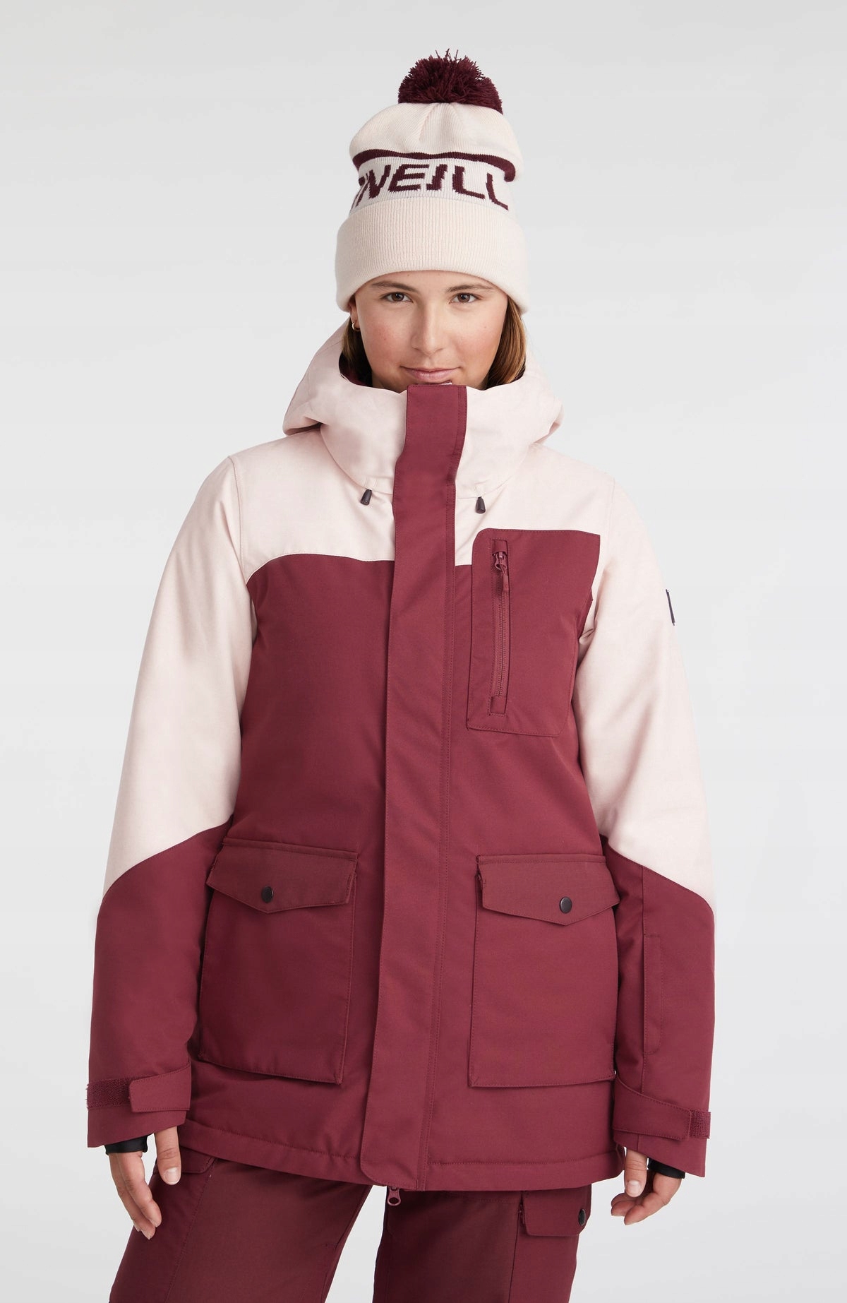 Kurtka narciarska czerwona Utility O'neill Xs