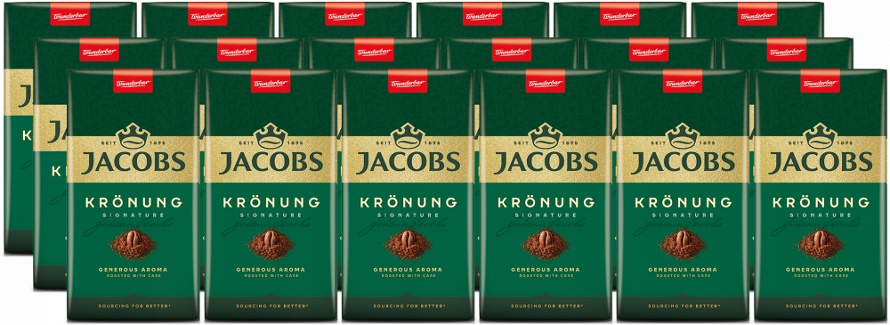 Kawa mielona Jacobs Kronung 500g x 18 Szt