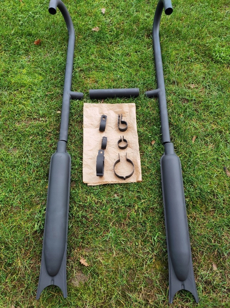 Ural Výfuk Tlumič Kolenko Rybka S Spojením