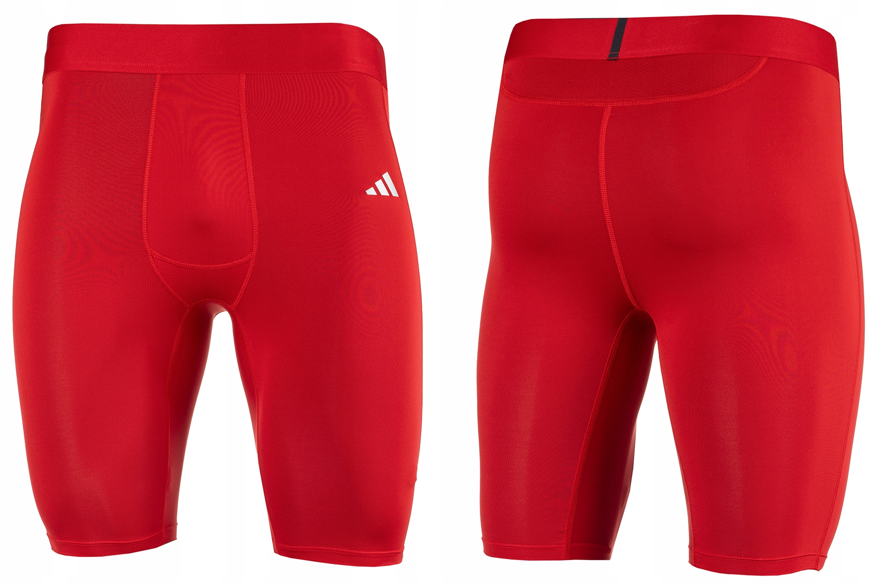 Spodenki Męskie Adidas Techfit Aeroready Short Tights Czerwone HP0616 r L