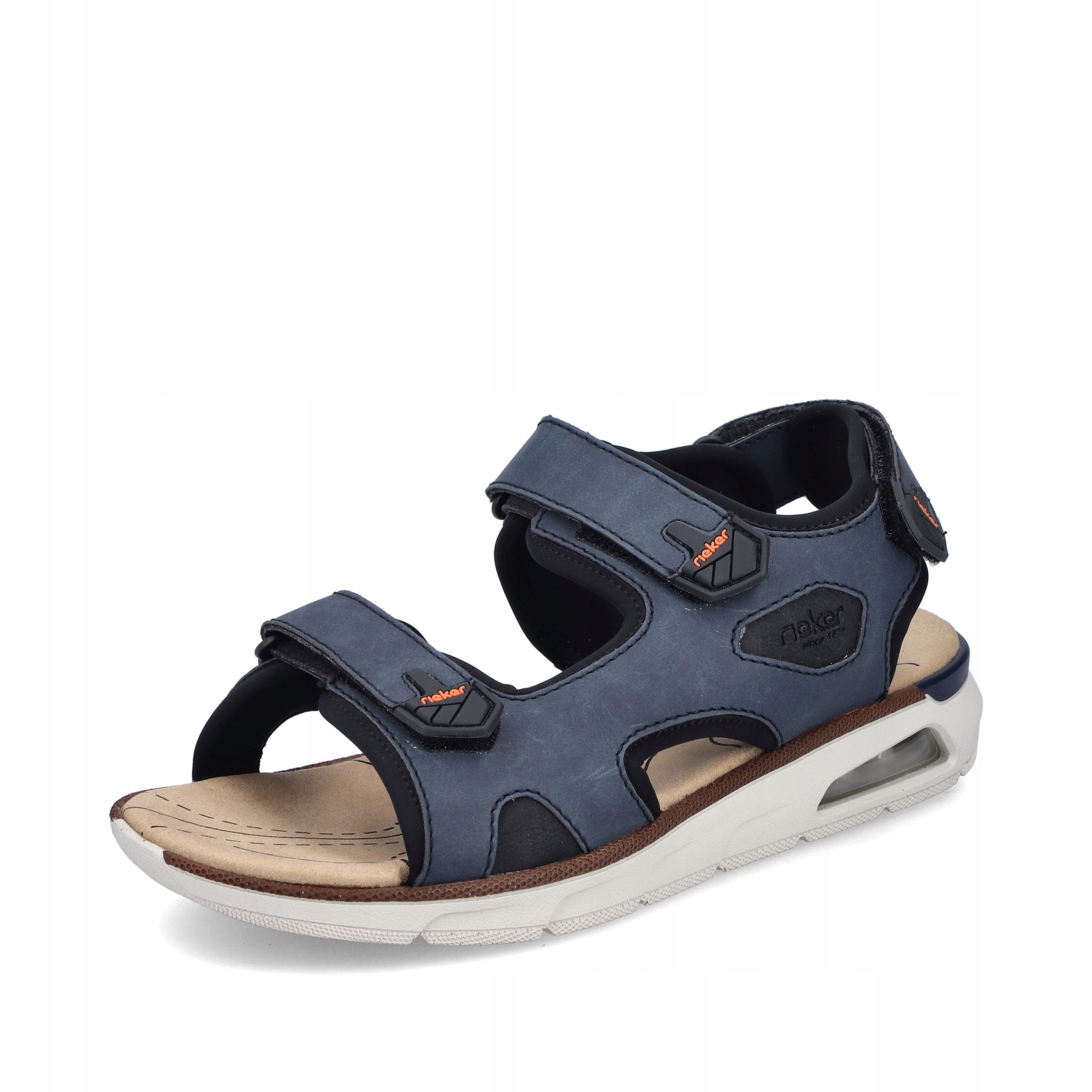 Rieker Antistress Pánské Sandály Tmavě Modré 29151-14 vel. 45