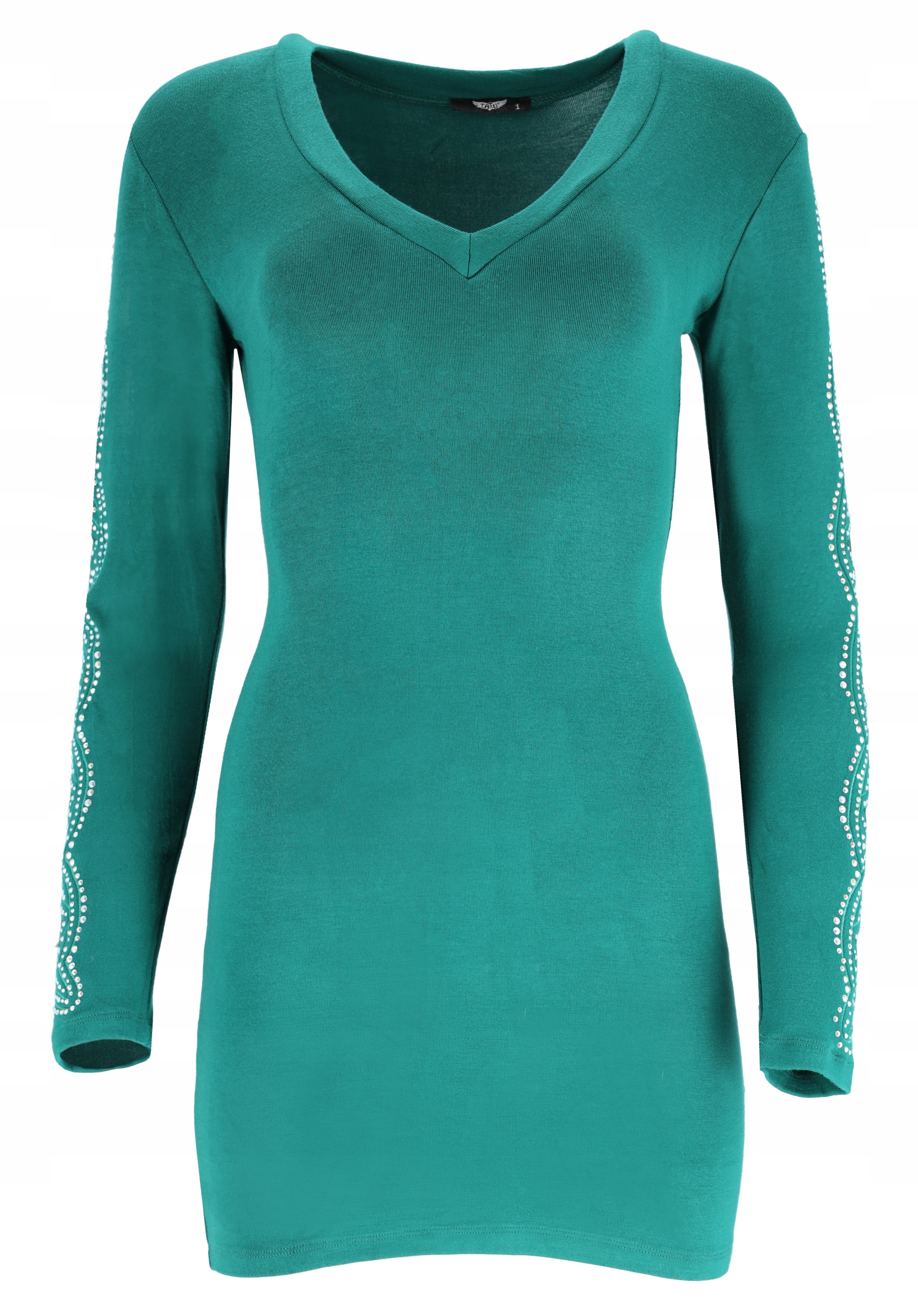 Módní Mini Šaty S Zirkony