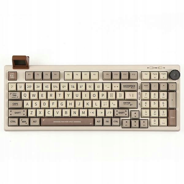 Mechanická klávesnice Epomaker RT100 Retro Ansi Wisteria Linear Switch