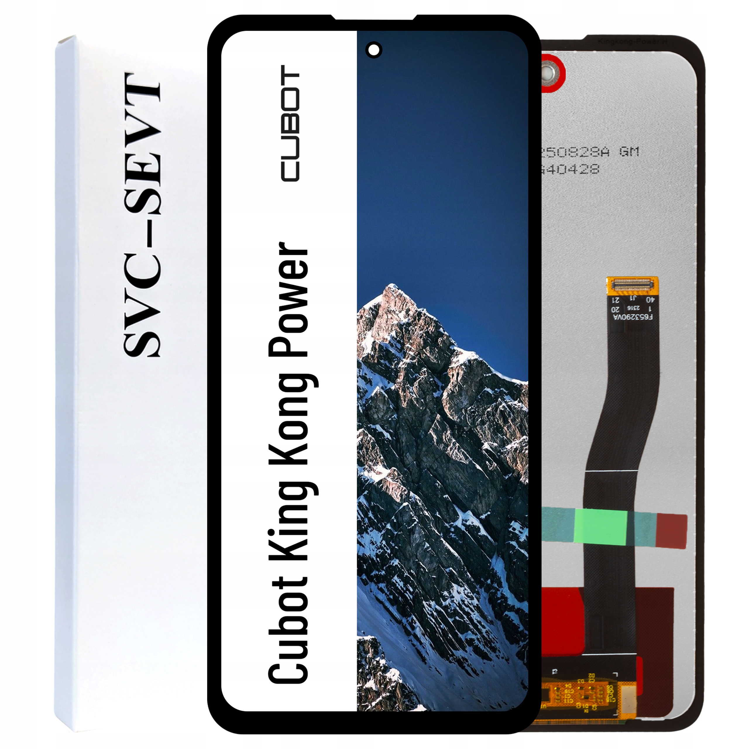 LCD displej pro Cubot King Kong Power Ips displej 6,5" Originální Zila