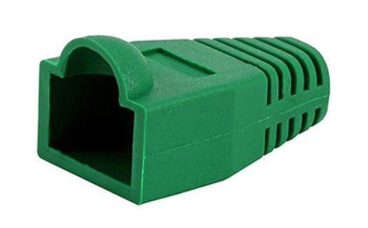 

Osłona wtyku RJ45 50szt zielona